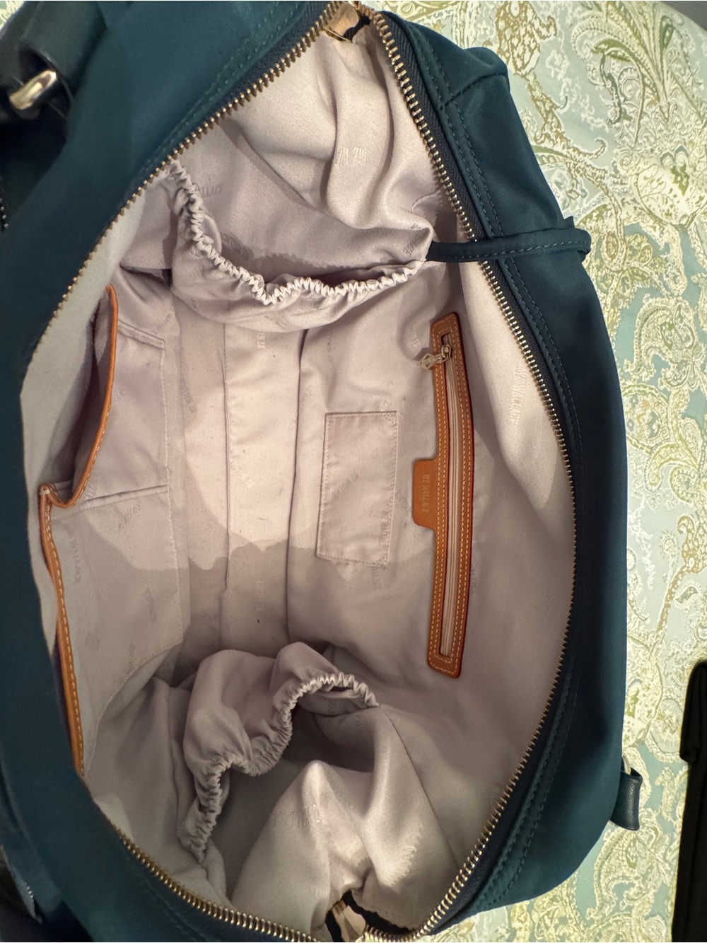 MZ Wallace Tribeca Traveler Tote in Green - Picture 15 of 16